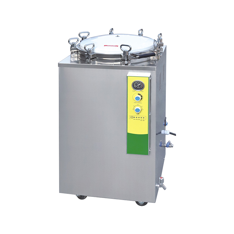 Loại máy khử trùng áp suất dọc cơ học